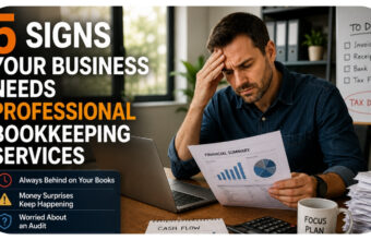 5 Signs Your Business Needs Professional Bookkeeping Services