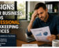 5 Signs Your Business Needs Professional Bookkeeping Services